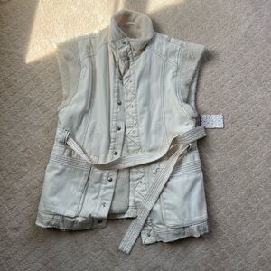 Free People Sherpa Vest, Size small